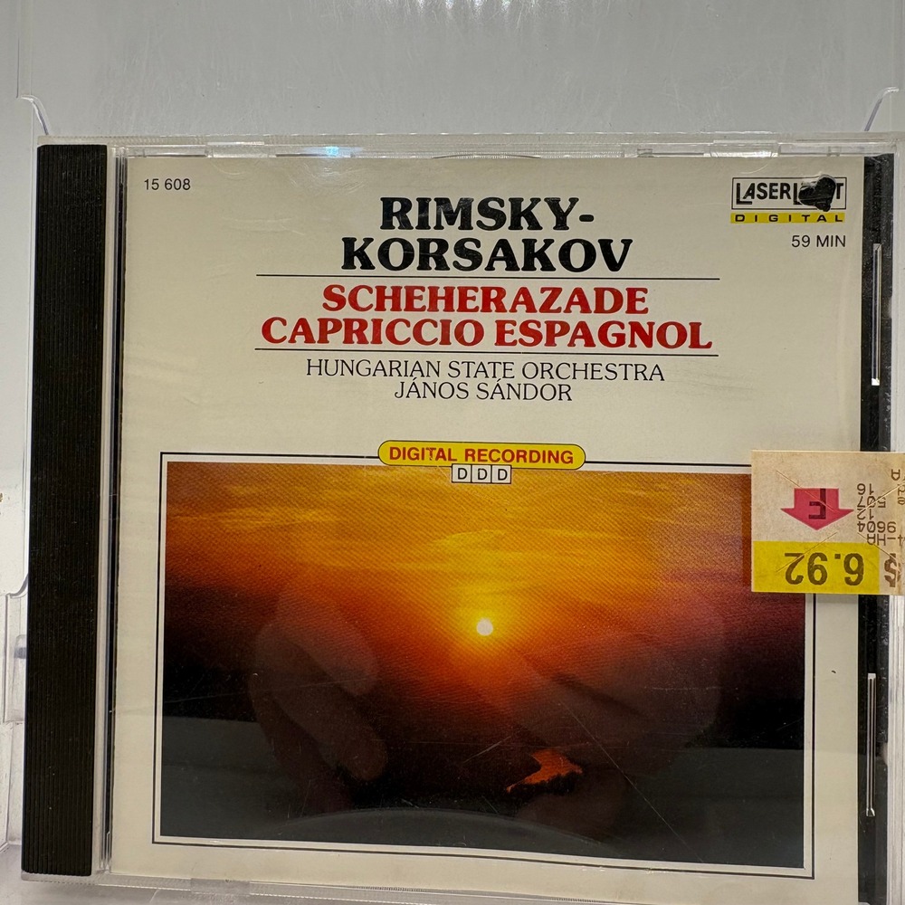 Rimsky-Korsakov Scheherazade Capriccio Espagnol CD LaserLight 15608 Janos Sandor